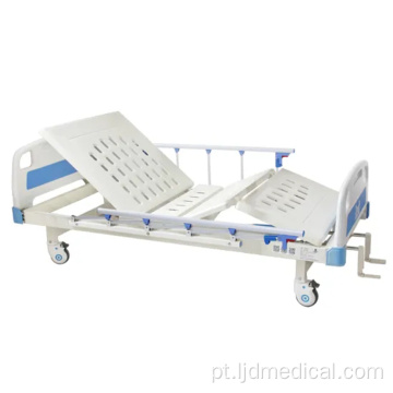 Cama de hospital elétrica / manual ABS Cama de atendimento médico